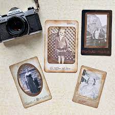 create photographer cabinet cards with