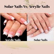 solar nails manicure