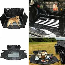 1pc Pet Dog Car Seat Cover Rear Trunk
