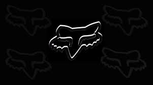 fox racing logo on a black