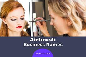 221 airbrush business name ideas to