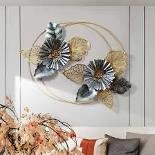 Luxury Modern 3d Creative Metal Leaves