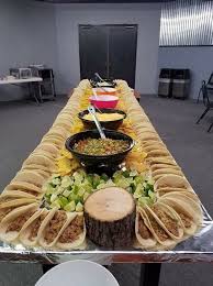 What's a menu that will have something food is probably the most important component of a taco themed graduation party. 10 Gorgeous Jaw Dropping Graduation Party Ideas Graduation Graduationparty Graduationpartyideas Food Buffet Food Wedding Food