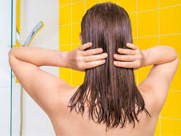 Tuck hair into a shower cap, and secure that with a swim cap layered on top. 12 Home Remedies For Dry Hair