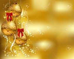 Beauty Christmas Card Background With Gold Color Royalty Free