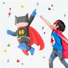 Wall Decal For Kids Superhero Batboy