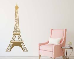eiffel tower decal large wall decal