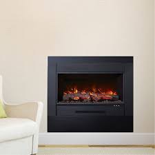 Fireplace Wall Mural Decal Flame Fire
