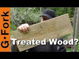pressure treated wood for raised garden