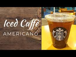 iced caffe americano only 1 minute 3