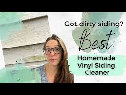 easy homemade vinyl siding cleaner how