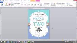 birthday invitation template for ms
