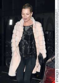 English Model Kate Moss Is Pictured Out