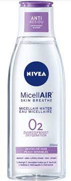 nivea micellar water sensitive skin anti residu 200 ml