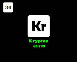 The first elements have the lowest atomic number, which increases through the table. The Best Kept Secrets About Krypton Krypton Facts Worldofchemicals