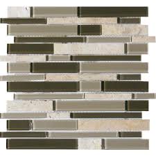 Protect your kitchen and bathroom walls with backsplash tiles. Msi Kings Gate Interlocking 12 In X 12 In X 6mm Textured Glass Stone Mesh Mounted Mosaic Tile 1 Sq Ft Sglsil Kg6mm The Home Depot