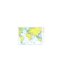 British Admiralty Nautical Chart 4001 A Planning Chart For The Atlantic And Indian Oceans