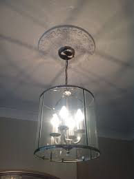Statement Light And Ceiling Rose