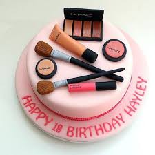makeup theme cake makeup birthday
