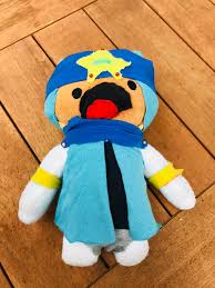 Many months ago, someone asked for leon. My Friend Made A Sandy Plushie Brawlstars