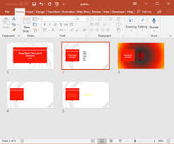 reset slides in powerpoint 2016 for windows