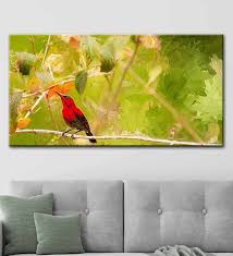 Canvas Printed Painting With Wood Frame