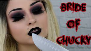 bride of chucky makeup tutorial