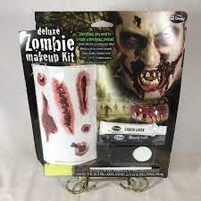 deluxe zombie makeup kit halloween