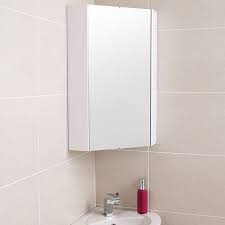 459mm Corner Mirror Cabinet