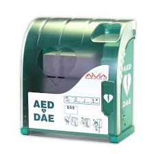 aivia 100 indoor aed cabinet with alarm