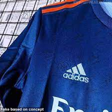 Trikot real madrid cf ausweichtrikot 2020/2021. Fakes Adidas Real Madrid 21 22 Heim Auswarts Trikots Geleakt Nur Fussball