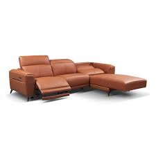 reclining sectional with chaise brown
