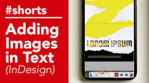 images to text in indesign 2022