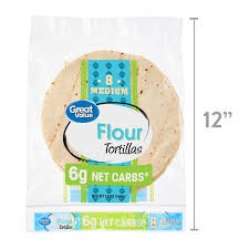 great value um flour tortillas 12