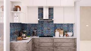 Kitchen Wall And Floor Tiles Design