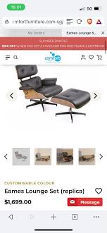 eames lounge chair ottoman furniture