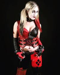 harley quinn costume top cosplayer on