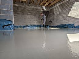 how to install a liquid screed floor