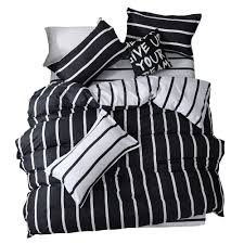striped bedding set