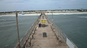 Emerald Isle Bogue Inlet Fishing Pier High Winds Rip Tides May 3 2013