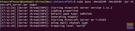 If i want to stop the server i want to issue a stop command there, not. How To Install Minecraft Server On Ubuntu Foss Linux