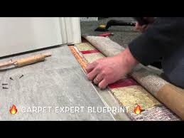 transition old carpet to new tile floor