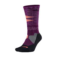 Details About Nike Lebron Hyper Elite James Purple Quick Crew Basketball Socks Sx5067 563