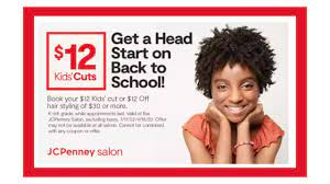 12 kids haircuts at jcpenney salons