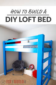 Loft bed diy construction drawings and examples how to make high beds. Diy Loft Bed How To Build Fixthisbuildthat
