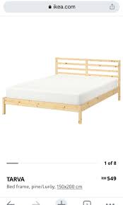 Ikea Tarva Bed Frame Luroy Slatted
