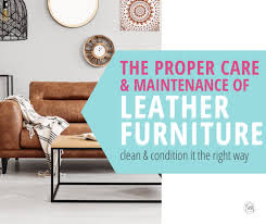 leather furniture
