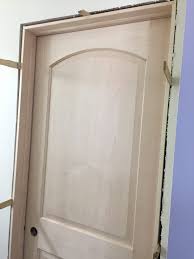 how to shim a door ez hang door