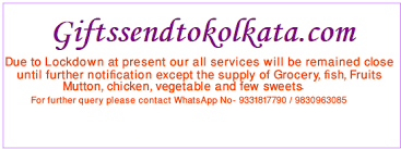 send gifts to kolkata