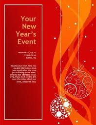 Flyer Template Phrase Word Christmas For Party Templates
